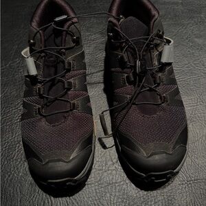 Salomon Black & Gray Ortholite Contagrip X Ultra 04W Hiking Shoes US 7